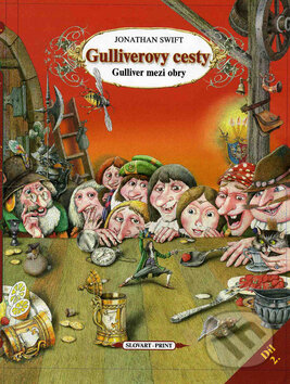 Gulliverovy cesty - Gulliver mezi obry - Jonathan Swift, MAYDAY publishing, 2007
