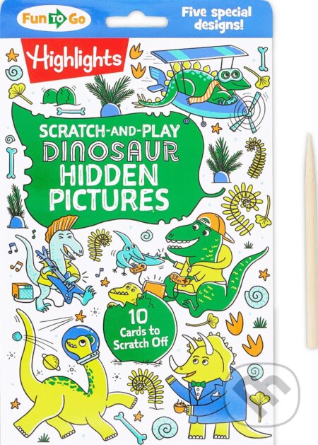 Scratch-And-Play Dinosaur Hidden Pictures - Highlights, Highlights Press, 2024