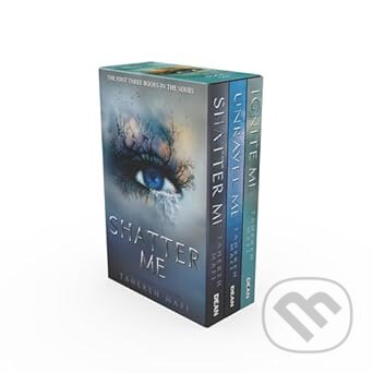 Kniha: Shatter Me x3 book set (Tahereh Mafi). HarperCollins, 2023 Kniha: Shatter Me x3 book set (Tahereh Mafi). HarperCollins, 2023