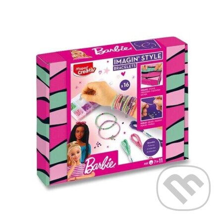 Kreatívna sada Imagin´Style Bracelets Barbie (Maped). Maped, 2024 Kreatívna sada Imagin´Style Bracelets Barbie (Maped). Maped, 2024