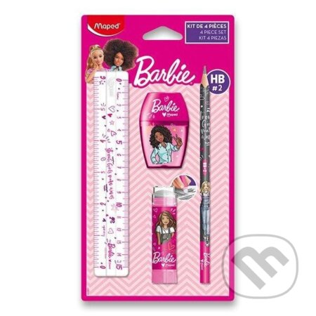 Barbie Set školských potrieb 4 ks (Maped). Maped, 2024 Barbie Set školských potrieb 4 ks (Maped). Maped, 2024