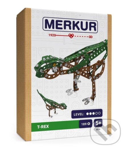 Spoločenská hra: Merkur Dino Tyranosaurus Rex 189 dílků (Merkur). Merkur, 2024 Spoločenská hra: Merkur Dino Tyranosaurus Rex 189 dílků (Merkur). Merkur, 2024