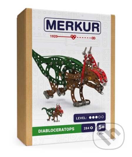 Merkur Dino Diabloceratops 284 dílků, Merkur, 2024