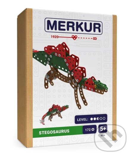 Merkur Dino Stegosaurus 172 dílků, Merkur, 2024