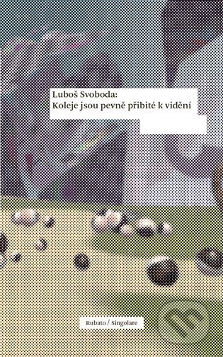 Kniha: Koleje jsou pevně přibité k vidění (Luboš Svoboda). RUBATO, 2024 Kniha: Koleje jsou pevně přibité k vidění (Luboš Svoboda). RUBATO, 2024