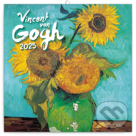 Poznámkový nástenný kalendár Vincent van Gogh 2025, Notique, 2024