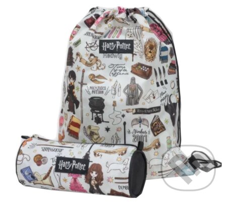 Gym bag a peračník na tužky Harry Potter: Postavy (Harry Potter). Harry Potter, 2024 Gym bag a peračník na tužky Harry Potter: Postavy (Harry Potter). Harry Potter, 2024
