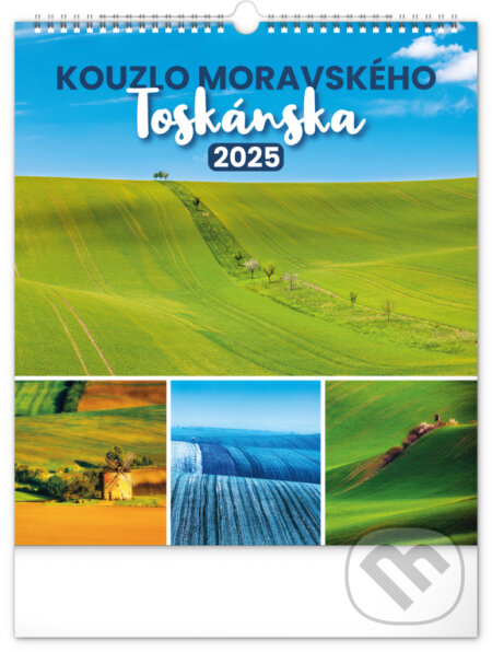 Nástěnný kalendář Kouzlo Moravského Toskánska 2025 (Notique). Notique, 2024 Nástěnný kalendář Kouzlo Moravského Toskánska 2025 (Notique). Notique, 2024