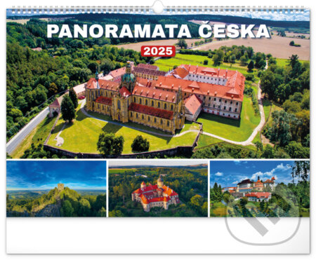 Nástěnný kalendář Panoramata Česka 2025 (Notique). Notique, 2024 Nástěnný kalendář Panoramata Česka 2025 (Notique). Notique, 2024