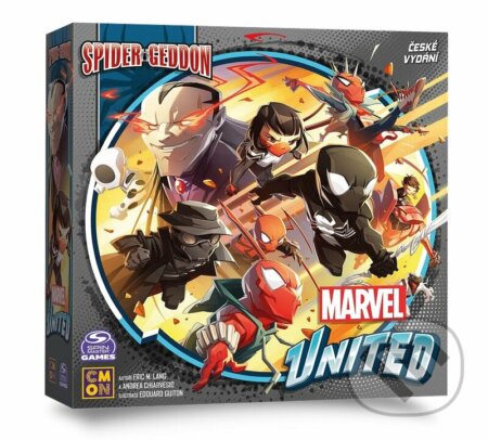 Marvel United: Spider-Geddon CZ - Andrea Chiarvesio, Eric M. Lang, Blackfire, 2024
