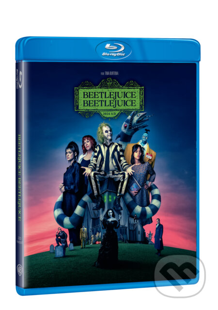 Film: Beetlejuice Beetlejuice (Tim Burton) (Blu-ray). Magicbox, 2024 Film: Beetlejuice Beetlejuice (Tim Burton) (Blu-ray). Magicbox, 2024