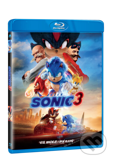 Film: Ježek Sonic 3 (Jeff Fowler) (Blu-ray). Magicbox, 2025 Film: Ježek Sonic 3 (Jeff Fowler) (Blu-ray). Magicbox, 2025