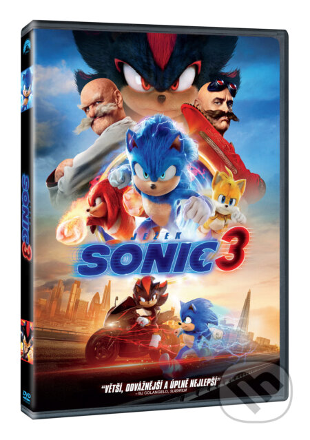 Film: Ježek Sonic 3 (Jeff Fowler) (DVD). Magicbox, 2025 Film: Ježek Sonic 3 (Jeff Fowler) (DVD). Magicbox, 2025