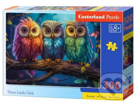 Puzzle: Three Little Owls (Castorland). Castorland, 2024 Puzzle: Three Little Owls (Castorland). Castorland, 2024