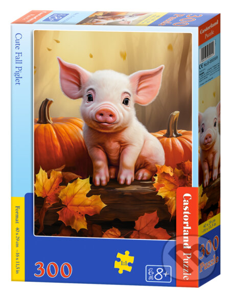 Puzzle: Cute Fall Piglet (Castorland). Castorland, 2024 Puzzle: Cute Fall Piglet (Castorland). Castorland, 2024
