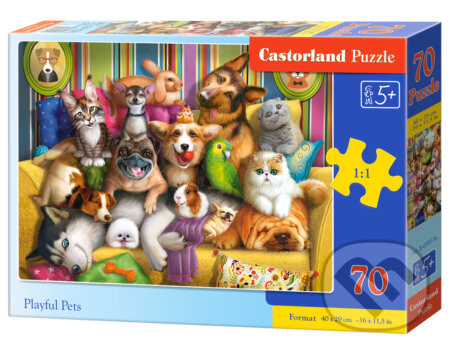 Puzzle: Playful Pets (Castorland). Castorland, 2024 Puzzle: Playful Pets (Castorland). Castorland, 2024