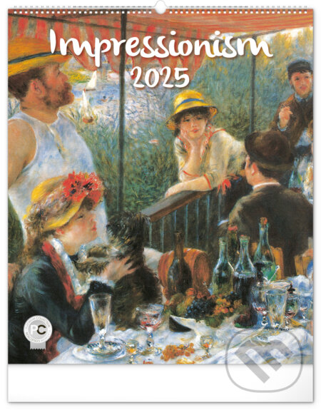 NOTIQUE Nástenný kalendár Impressionism 2025 (Notique). Notique, 2024 NOTIQUE Nástenný kalendár Impressionism 2025 (Notique). Notique, 2024