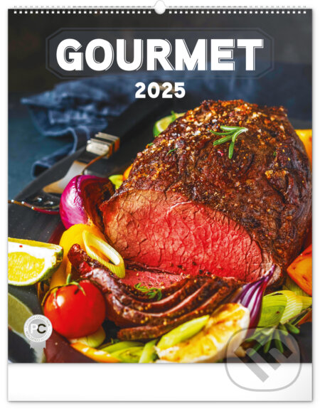 NOTIQUE Nástenný kalendár Gourmet 2025 (Notique). Notique, 2024 NOTIQUE Nástenný kalendár Gourmet 2025 (Notique). Notique, 2024