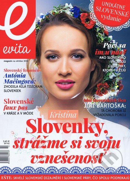 Evita magazín 10/2016, MAFRA Slovakia, 2016