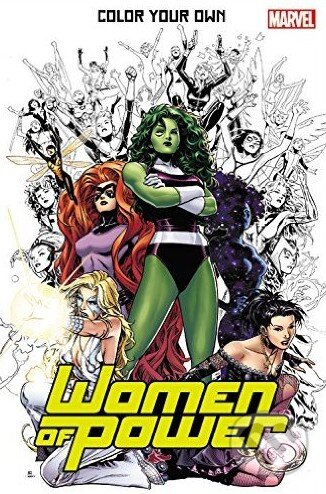 Kniha: Color Your Own: Women of Power (Olivier Coipel a kolektív). Marvel, 2016 Kniha: Color Your Own: Women of Power (Olivier Coipel a kolektív). Marvel, 2016