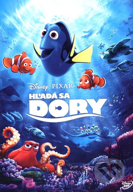 Film: Hľadá sa Dory (Andrew Stanton) (DVD). Magicbox, 2016 Film: Hľadá sa Dory (Andrew Stanton) (DVD). Magicbox, 2016