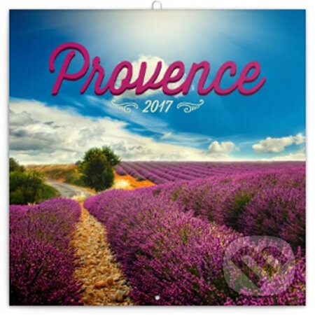 Kalendář poznámkový 2017 - Provence/Jakub Kasl, voňavý, Presco Group, 2016