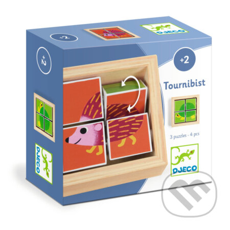 Puzzle: Tournibist: Pretáčacie drevené puzzle (Djeco). Djeco, 2024 Puzzle: Tournibist: Pretáčacie drevené puzzle (Djeco). Djeco, 2024