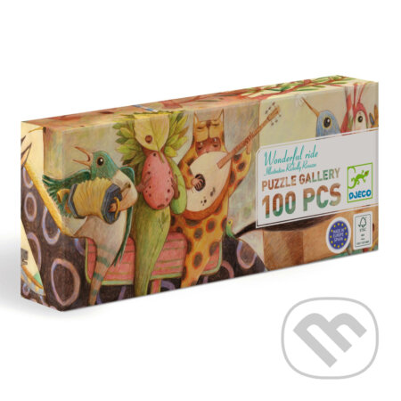 Puzzle: Puzzle Galéria: Nádherná jazda (Djeco). Djeco, 2024 Puzzle: Puzzle Galéria: Nádherná jazda (Djeco). Djeco, 2024