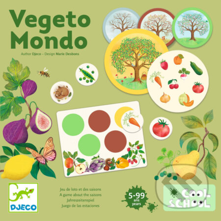 Rastliny sveta (Vegeto Mondo): loto, určovanie ročných období, Djeco, 2024