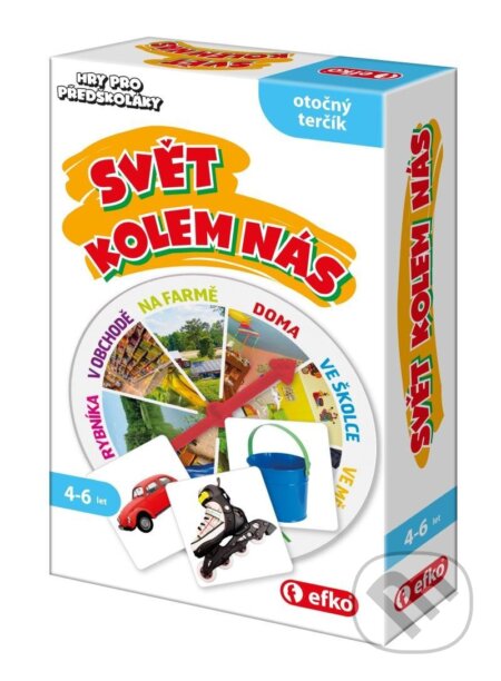 Spoločenská hra: Hry pro předškoláky - Svět kolem nás (EFKO karton s.r.o.). EFKO karton s.r.o., 2024 Spoločenská hra: Hry pro předškoláky - Svět kolem nás (EFKO karton s.r.o.). EFKO karton s.r.o., 2024