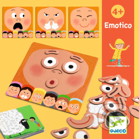 Emotico: edukačná hra na rozlišovanie emócií (Djeco). Djeco, 2024 Emotico: edukačná hra na rozlišovanie emócií (Djeco). Djeco, 2024