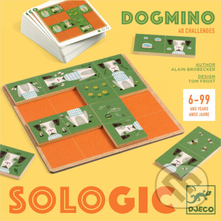 Spoločenská hra: Domino Psy (Djeco). Djeco, 2024 Spoločenská hra: Domino Psy (Djeco). Djeco, 2024