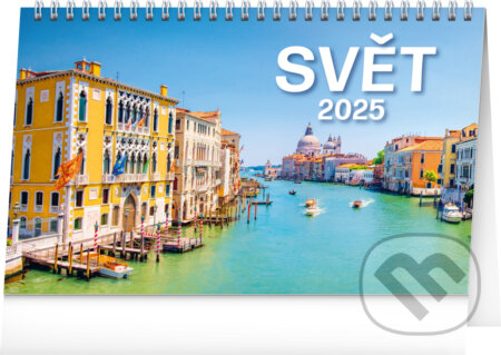 NOTIQUE Stolní kalendář Svět 2025 (Notique). Notique, 2024 NOTIQUE Stolní kalendář Svět 2025 (Notique). Notique, 2024