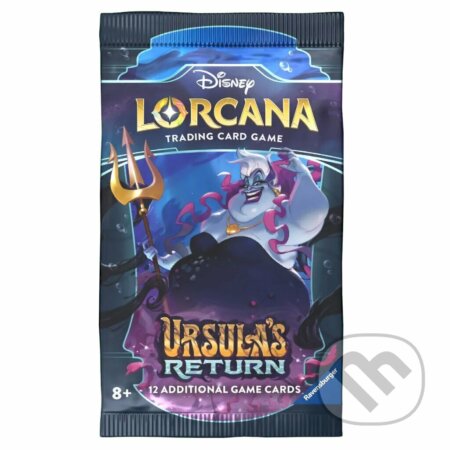 Společenská hra: Disney Lorcana: Ursula's Return Booster Pack (Ravensburger). Ravensburger, 2024 Společenská hra: Disney Lorcana: Ursula's Return Booster Pack (Ravensburger). Ravensburger, 2024