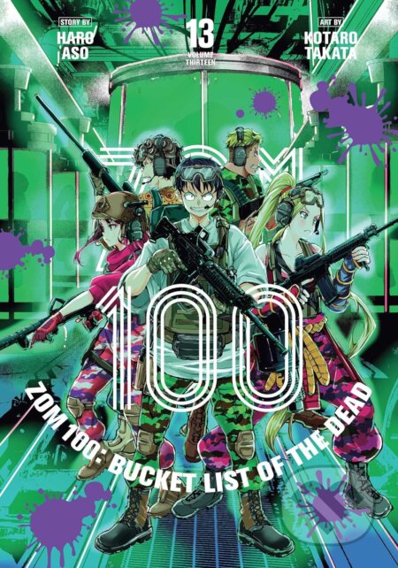 Zom 100: Bucket List Of The Dead 13 - Haro Aso, Kotaro Takata (Ilustrátor), Viz Media, 2024