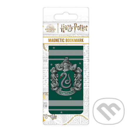 Magnetická záložka Harry Potter - Slizolin (Pyramid International). Pyramid International, 2024 Magnetická záložka Harry Potter - Slizolin (Pyramid International). Pyramid International, 2024