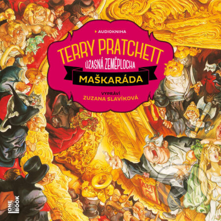 Audiokniha: Maškaráda (Terry Pratchett). OneHotBook, 2024 Audiokniha: Maškaráda (Terry Pratchett). OneHotBook, 2024