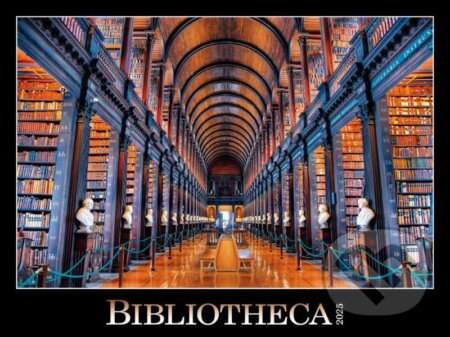 Nástenný kalendár Bibliotheca 2025 (Spektrum grafik). Spektrum grafik, 2024 Nástenný kalendár Bibliotheca 2025 (Spektrum grafik). Spektrum grafik, 2024