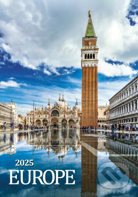 Nástenný kalendár Europe 2025 (Spektrum grafik). Spektrum grafik, 2024 Nástenný kalendár Europe 2025 (Spektrum grafik). Spektrum grafik, 2024