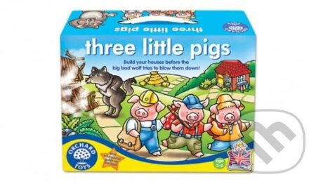 Spoločenská hra: Three Little Pigs Game (Tri malé prasiatka) (Orchard Toys). Orchard Toys, 2024 Spoločenská hra: Three Little Pigs Game (Tri malé prasiatka) (Orchard Toys). Orchard Toys, 2024