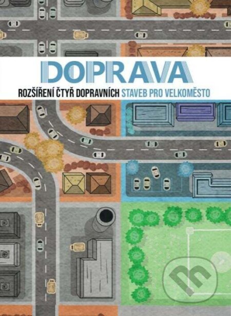 Spoločenská hra: Velkoměsto: Doprava (rozšírenie) (Danny Devine, Paul Kluka a Steven Aramini). REXhry, 2024 Spoločenská hra: Velkoměsto: Doprava (rozšírenie) (Danny Devine, Paul Kluka a Steven Aramini). REXhry, 2024