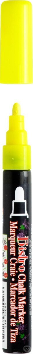 Marvy 480-f5 Křídový popisovač fluo žlutý 2-3 mm (Marvy). Marvy, 2024 Marvy 480-f5 Křídový popisovač fluo žlutý 2-3 mm (Marvy). Marvy, 2024
