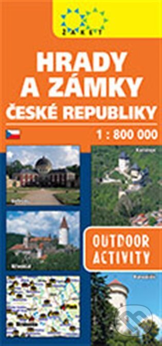 Hrady a zámky České republiky - 1:800 000 (Žaket). Žaket, 2024 Hrady a zámky České republiky - 1:800 000 (Žaket). Žaket, 2024