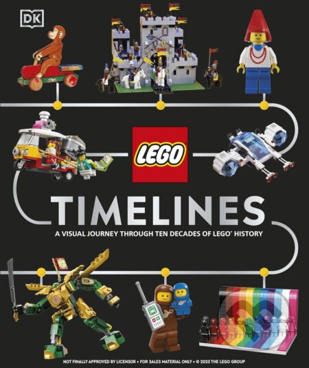Kniha: LEGO Timelines (Simon Hugo). Dorling Kindersley, 2024 Kniha: LEGO Timelines (Simon Hugo). Dorling Kindersley, 2024