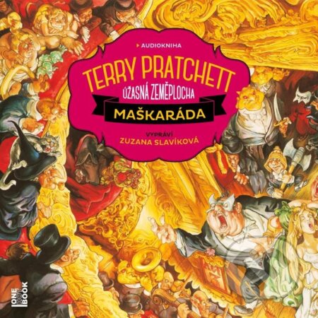 Audiokniha: Maškaráda (Terry Pratchett). OneHotBook, 2024 Audiokniha: Maškaráda (Terry Pratchett). OneHotBook, 2024