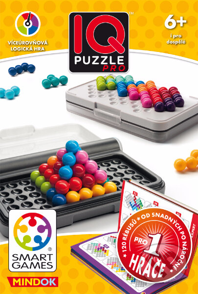 Spoločenská hra: IQ Puzzle Pro (Mindok). Mindok, 2016 Spoločenská hra: IQ Puzzle Pro (Mindok). Mindok, 2016