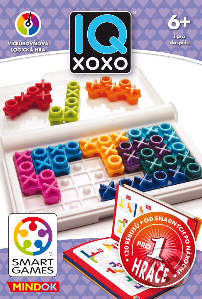 Společenská hra: IQ XOXO (Mindok). Mindok, 2016 Společenská hra: IQ XOXO (Mindok). Mindok, 2016
