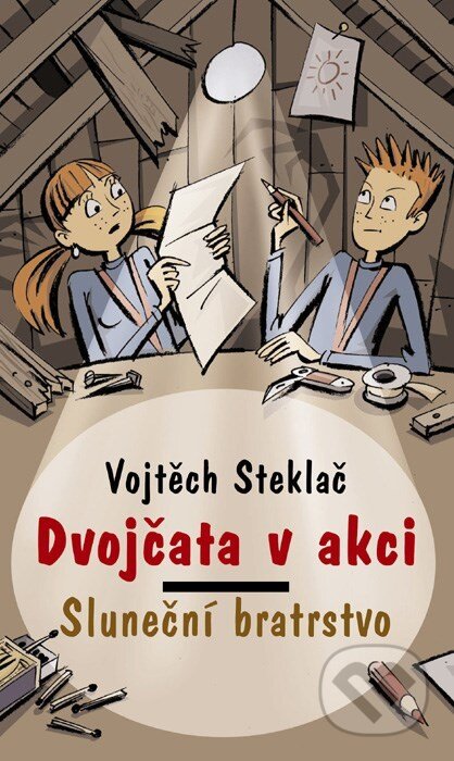 Kniha: Dvojčata v akci: Sluneční bratrstvo (Vojtěch Steklač). Albatros CZ, 2007 Kniha: Dvojčata v akci: Sluneční bratrstvo (Vojtěch Steklač). Albatros CZ, 2007