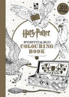 Harry Potter Postcard Colouring Book, Scholastic, 2016