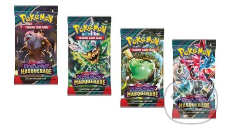 Spoločenská hra: Pokémon TCG: Scarlet & Violet 06 Twilight Masquerade - Booster (Pokemon). Pokemon, 2024 Spoločenská hra: Pokémon TCG: Scarlet & Violet 06 Twilight Masquerade - Booster (Pokemon). Pokemon, 2024